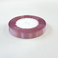 Лента атласная 1,2 см, 23м  сливовый