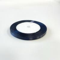 Лента атласная 0,6см 23м черная
