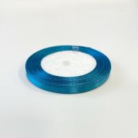 Лента атласная  0,6см 23м бирюзовая