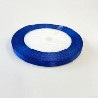 Лента атласная 0,6см 23м синяя