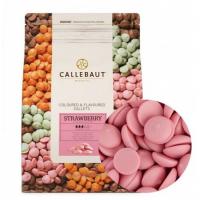 Клубничный шоколад розовый Callebaut Бельгия 250гр