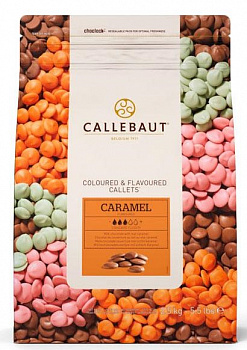 Шоколад со вкусом карамели  Callebaut Бельгия 250г