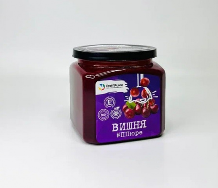 Пюре Вишня "Proff Puree" 0,5кг