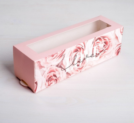 Коробка складная Love 18 х 5,5 х 5,5 см.