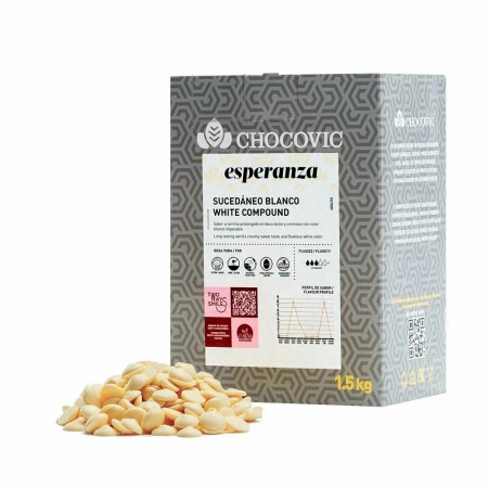 Глазурь белая Esperanza Chocovic (Шоковик) 250гр