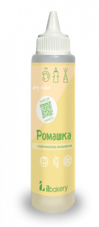 Сухой краситель-распылитель IL Bakery (Ильбейкери) Ромашка (30г)