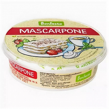 Маскарпоне Bonfesto (Бонфесто) 78% 250 гр