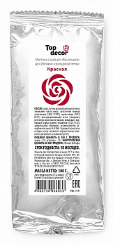 Мастика TOP-DECOR Топ-декор Красная 100гр