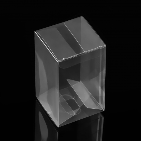 Прозрачная складная коробка   6 x 6 x 10 см