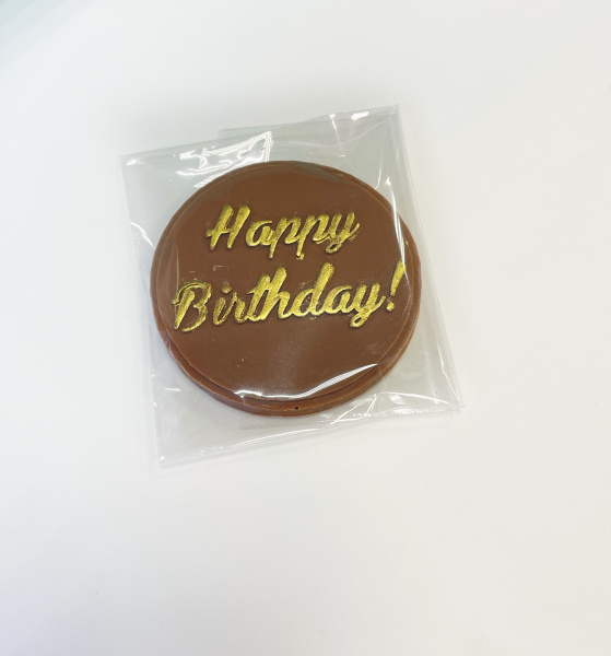Табличка шоколадная Happy Birthday!
