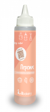 Сухой краситель-распылитель IL Bakery (Ильбейкери) Персик (30г)