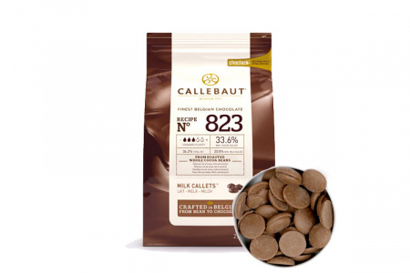 Молочный шоколад 33.6% Barry Callebaut 100гр