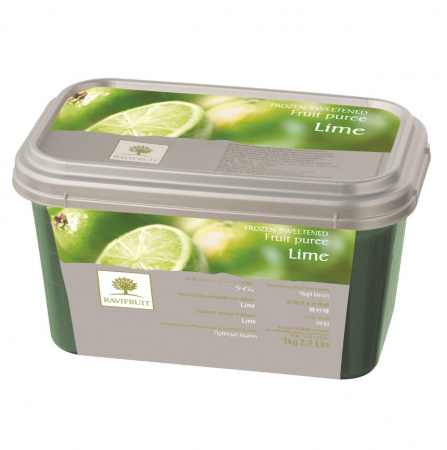 Пюре Лайм  с/м 10% сахара 1 кг RAVIFRUIT  под заказ