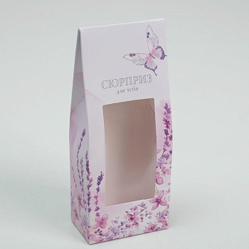 Коробка складная «Сюрприз для тебя 6×14,5×3,5 см