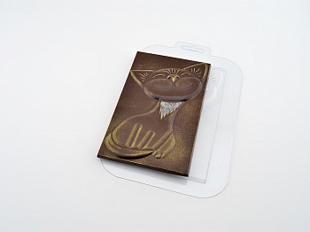 Форма для шоколада плитка "Кошечка"