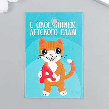 Бирка "Детский сад" 4х6 см