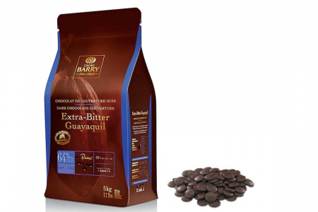 Горький кувертюр «EXTRA-BITTER GUAYAQUIL» 64% 500гр