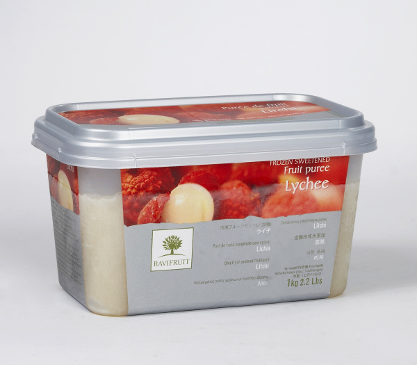 Пюре Личи  с/м 10% сахара 1 кг RAVIFRUIT  под заказ