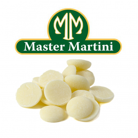 Глазурь кондитерская Master martini (Мастер Мартини) белая 500гр